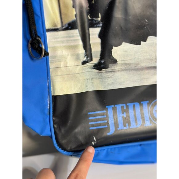 VTG 1999 Star Wars The Phantom Menace Backpack Jedi vs Sith Obi-Wan Kenobi 15.5" - Picture 6 of 8